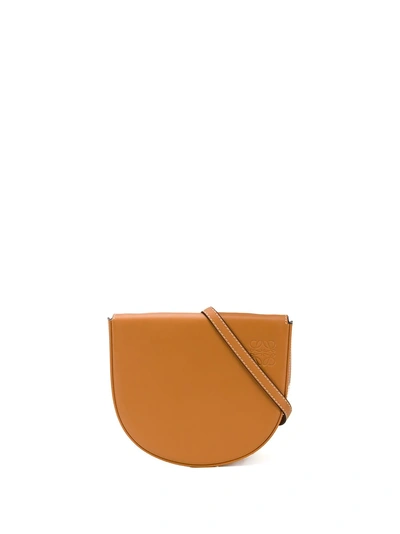 Loewe Heel Brown Leather Cross-body Bag