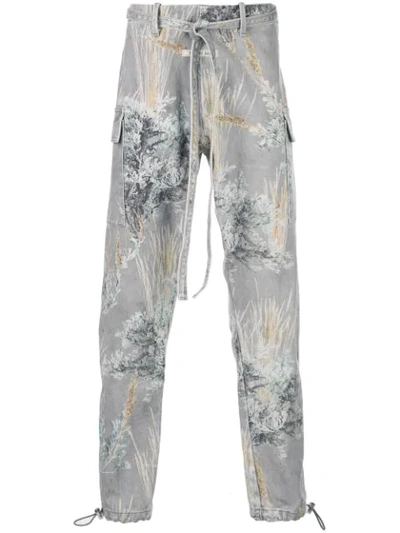 Fear Of God Sixth Collection Jujitsu Regular-fit Printed Denim Trousers In Prairie Ghost Camo