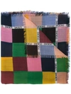 LOEWE SQUARE PRINTED SCARF