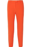 ALTUZARRA HENRI CROPPED CADY SLIM-LEG PANTS