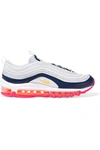 Nike Air Max 97 Premium Multicolor Textile & Leather Sneaker In Light Gray