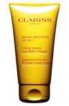 CLARINS SUNSCREEN FOR FACE WRINKLE CONTROL CREAM SPF 50+,140319