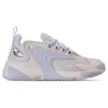Nike Zoom 2k Leather And Mesh Sneakers In White