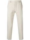 AMI ALEXANDRE MATTIUSSI CROPPED FIT TROUSERS