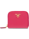 PRADA SAFFIANO LEATHER COIN PURSE