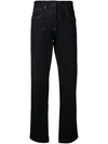 VICTORIA BECKHAM SATIN BACK STRAIGHT LEG JEANS