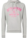 DSQUARED2 XXL PHYS ED '64 PRINTED HOODIE