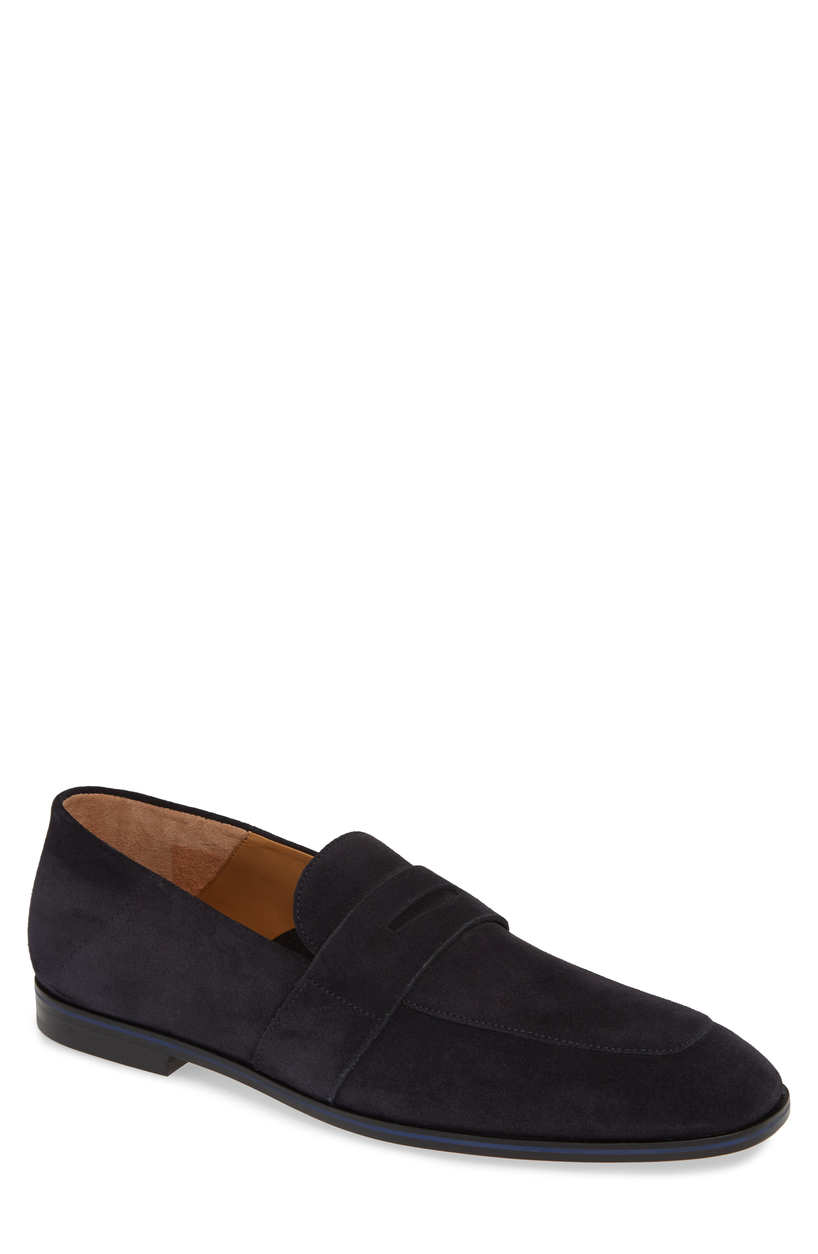 hugo boss safari suede loafers