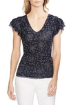 VINCE CAMUTO DITZY SHOWERS TOP,9129632