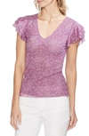 VINCE CAMUTO DITZY SHOWERS TOP,9129632