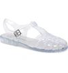 Jeffrey Campbell Gelly 2 Sandals In Clear