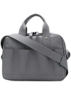 MACKINTOSH 0004 IRON GREY BONDED COTTON 0004 SATCHEL