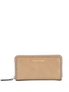 BRUNELLO CUCINELLI BRUNELLO CUCINELLI ZIP-AROUND WALLET - 棕色