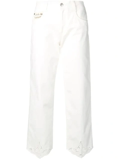 Stella Mccartney All Is Love Straight Jeans - 白色 In White