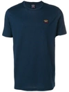 Paul & Shark Embroidered Logo T-shirt In Blue