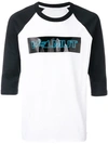 HELMUT LANG LOGO PRINT BASEBALL TOP