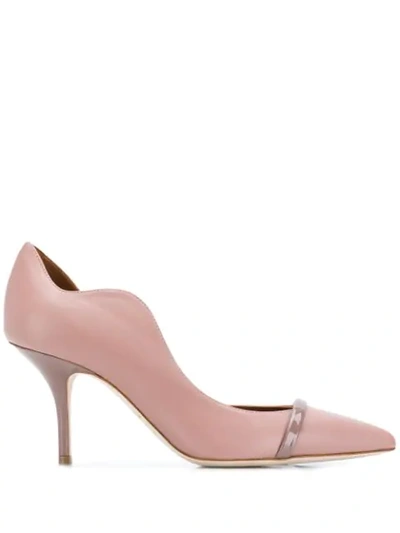 Malone Souliers Scalloped Edge Pumps In Neutrals