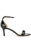 ANTONIO BARBATO ANTONIO BARBATO METALLIC SANDALS - 黑色