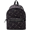 Saint Laurent Black Constellation City Backpack In 1007 Blk/cr