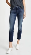 MOTHER THE LOOKER CROP JEANS