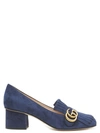 GUCCI GUCCI MARMONT FRINGED LOAFER PUMPS