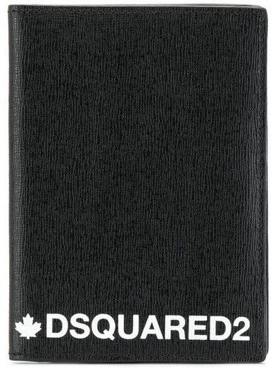 Dsquared2 Logo卡夹 - 黑色 In Black
