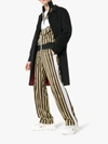 VERSACE VERSACE GRECA BORDER FLORAL PRINT COTTON BLEND SWEAT trousers,A82033A22848813482838