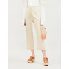 JACQUEMUS SABBIA CROPPED STRAIGHT WOOL TROUSERS