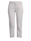AG Cropped Cotton Trousers
