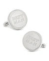 Cufflinks, Inc Best Man Cuff Links In Silver