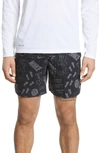 Nike Flex Stride Nathan Bell Shorts In Black/ Black/ Metallic Silver