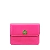 MAXWELL SCOTT BAGS FINEST QUALITY WOMENS PINK LEATHER BUSINESS CARD CASE,3006761
