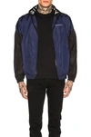 GIVENCHY GIVENCHY WINDBREAKER IN DEEP BLUE,GIVE-MO152