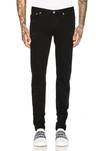 GIVENCHY GIVENCHY DISTRESSED JEANS IN BLACK,GIVE-MJ22