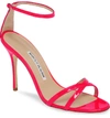 MANOLO BLAHNIK PALOMA NEON ANKLE STRAP SANDAL,PALOMA002