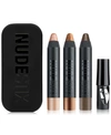 Nudestix Nude Metallics For Eyes 3 X .088 oz/ 2.5 G In Metallic
