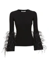 VALENTINO MESH DETAIL jumper,10830435