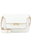 MARNI TRUNK MINI LEATHER SHOULDER BAG,P00382247