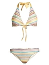 MISSONI Shimmer Stripe Bikini Set