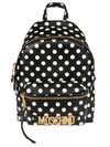 MOSCHINO POLKA DOTS BACKPACK,10831223