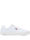 TOMMY HILFIGER LACE-UP LOGO SNEAKERS