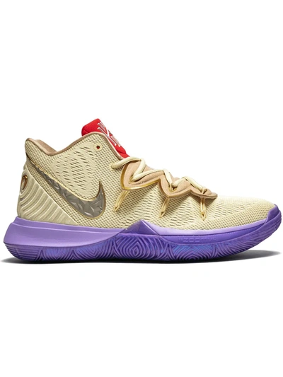 Nike Kyrie 5 Concepts Tv Pe 3 Sneakers In Neutrals