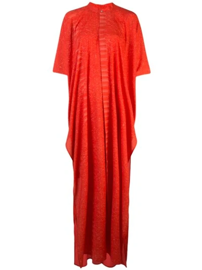 Baja East Side Slit Maxi Dress - 红色 In Red