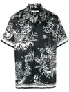 GIVENCHY MONSTER PRINT HAWAIIAN SHIRT