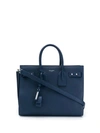 Saint Laurent Sac De Jour Tote Bag In Blue