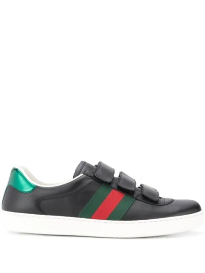 Gucci New Ace Sneakers - 黑色 In Black