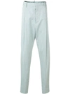 DSQUARED2 DSQUARED2 CHECKED HIGH WAIST TROUSERS - 绿色