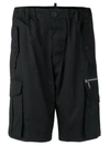 DSQUARED2 DSQUARED2 CARGO SHORTS - 黑色