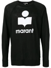 Isabel Marant Black Kieffer Long Sleeve T-shirt