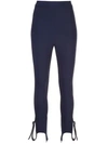 DION LEE DION LEE STIRRUP ANKLE LEGGINGS - 蓝色